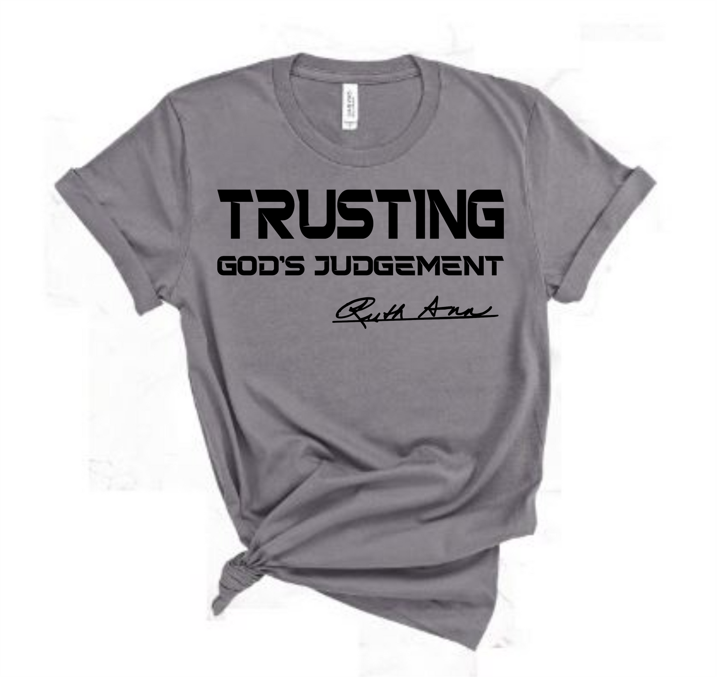 "MAMA SAID" - TRUSTING GOD'S JUDGEMENT - DESIGN 4