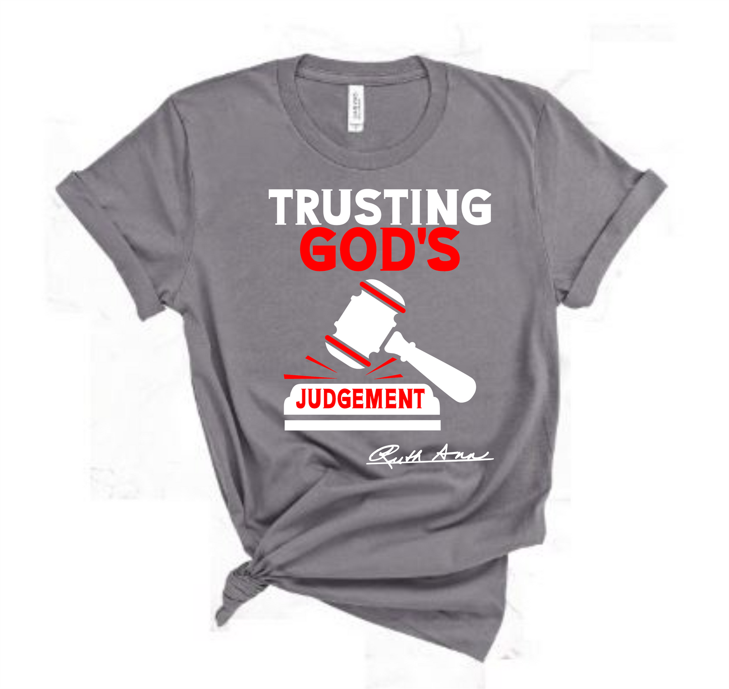 "MAMA SAID" - TRUSTING GOD'S JUDGEMENT - DESIGN 5