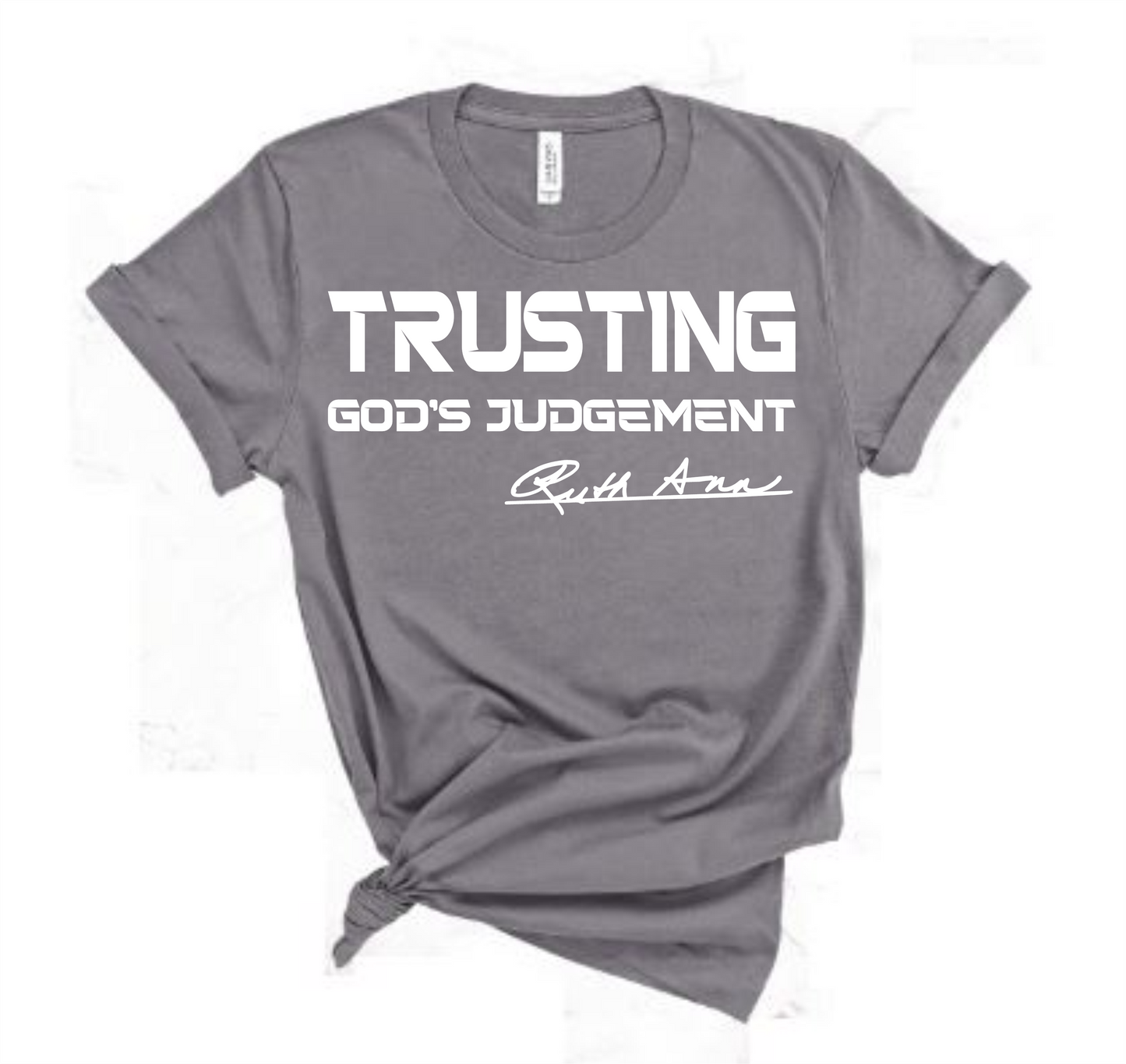 "MAMA SAID" - TRUSTING GOD'S JUDGEMENT - DESIGN 4