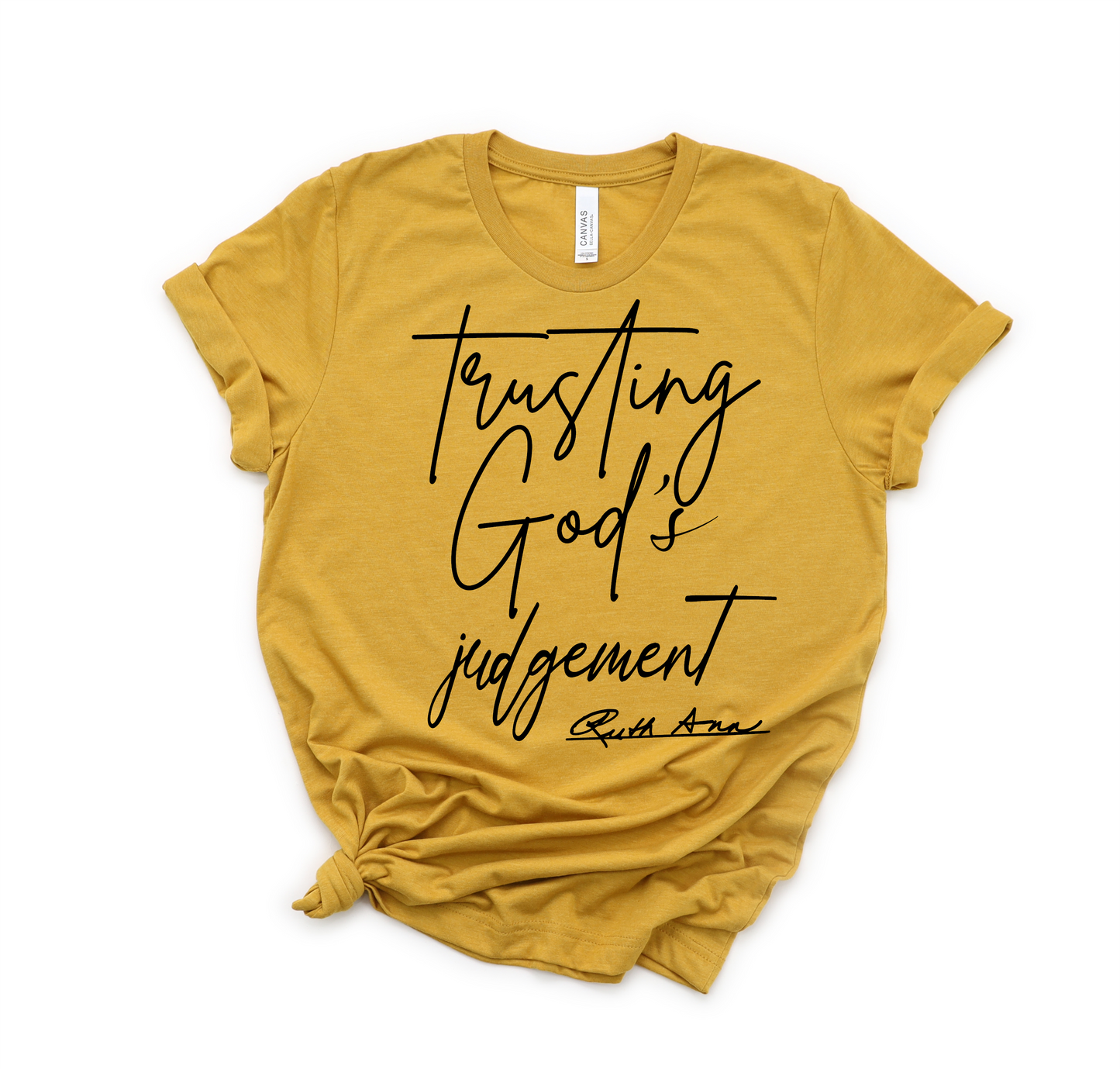 "MAMA SAID" - TRUSTING GOD'S JUDGEMENT - DESIGN 2