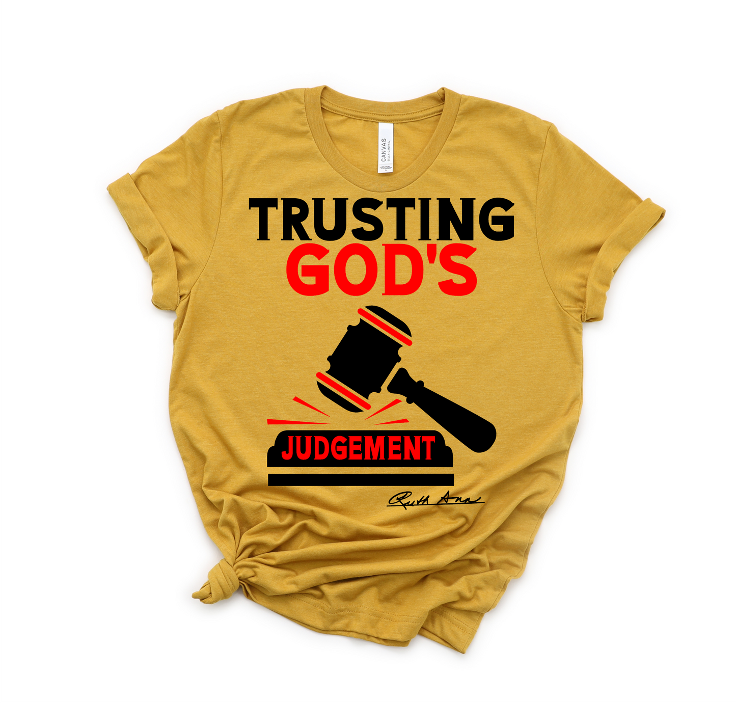 "MAMA SAID" - TRUSTING GOD'S JUDGEMENT - DESIGN 5