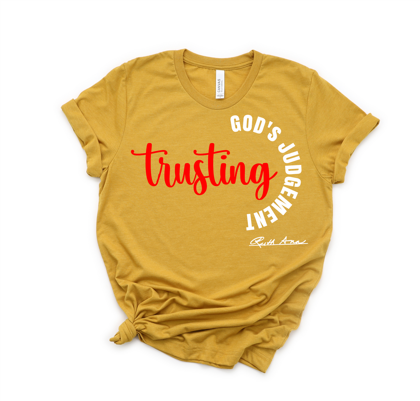 "MAMA SAID" - TRUSTING GOD'S JUDGEMENT - DESIGN 3