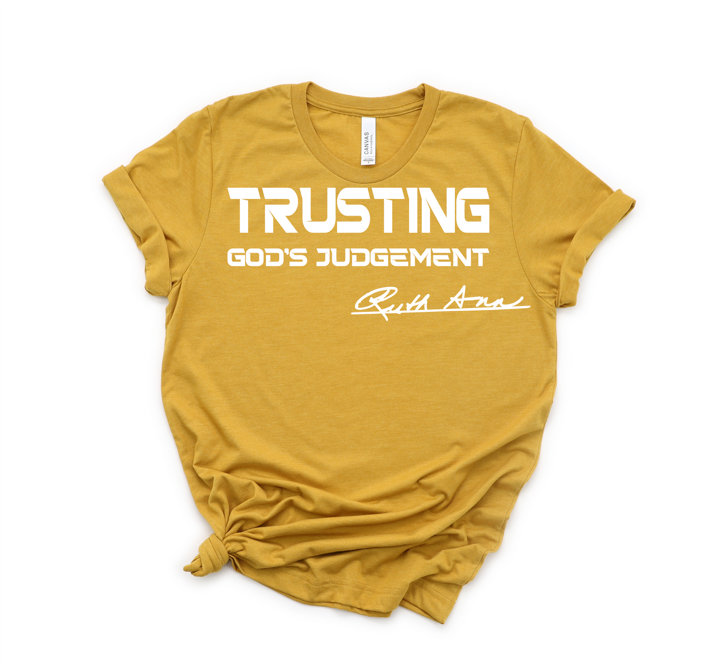 "MAMA SAID" - TRUSTING GOD'S JUDGEMENT - DESIGN 4
