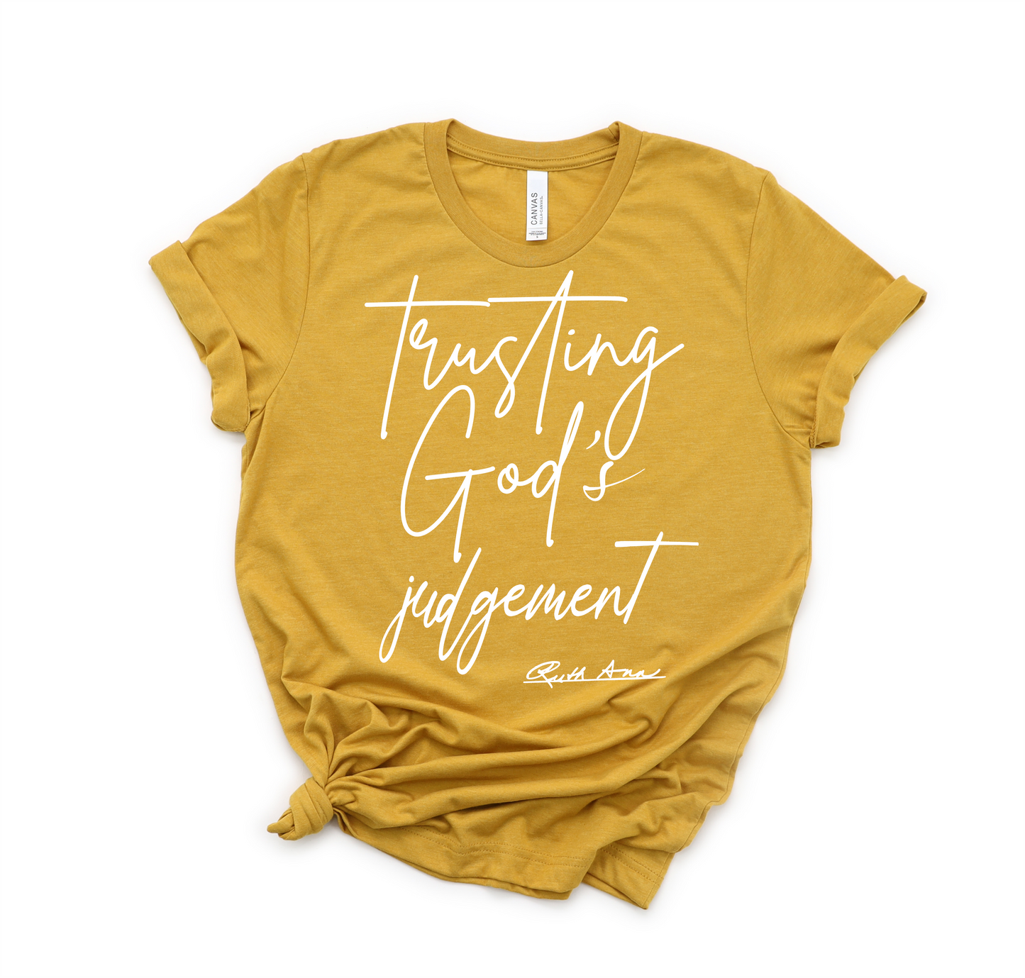 "MAMA SAID" - TRUSTING GOD'S JUDGEMENT - DESIGN 2