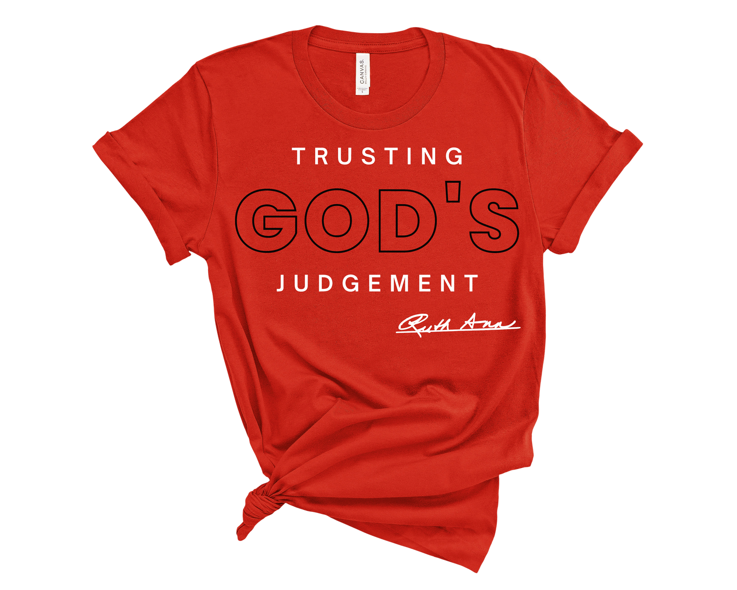 "MAMA SAID" - TRUSTING GOD'S JUDGEMENT - DESIGN 1
