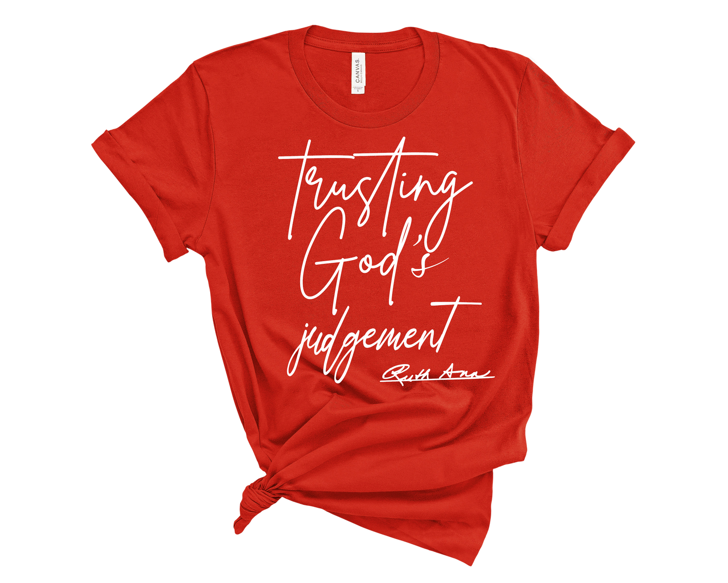 "MAMA SAID" - TRUSTING GOD'S JUDGEMENT - DESIGN 2