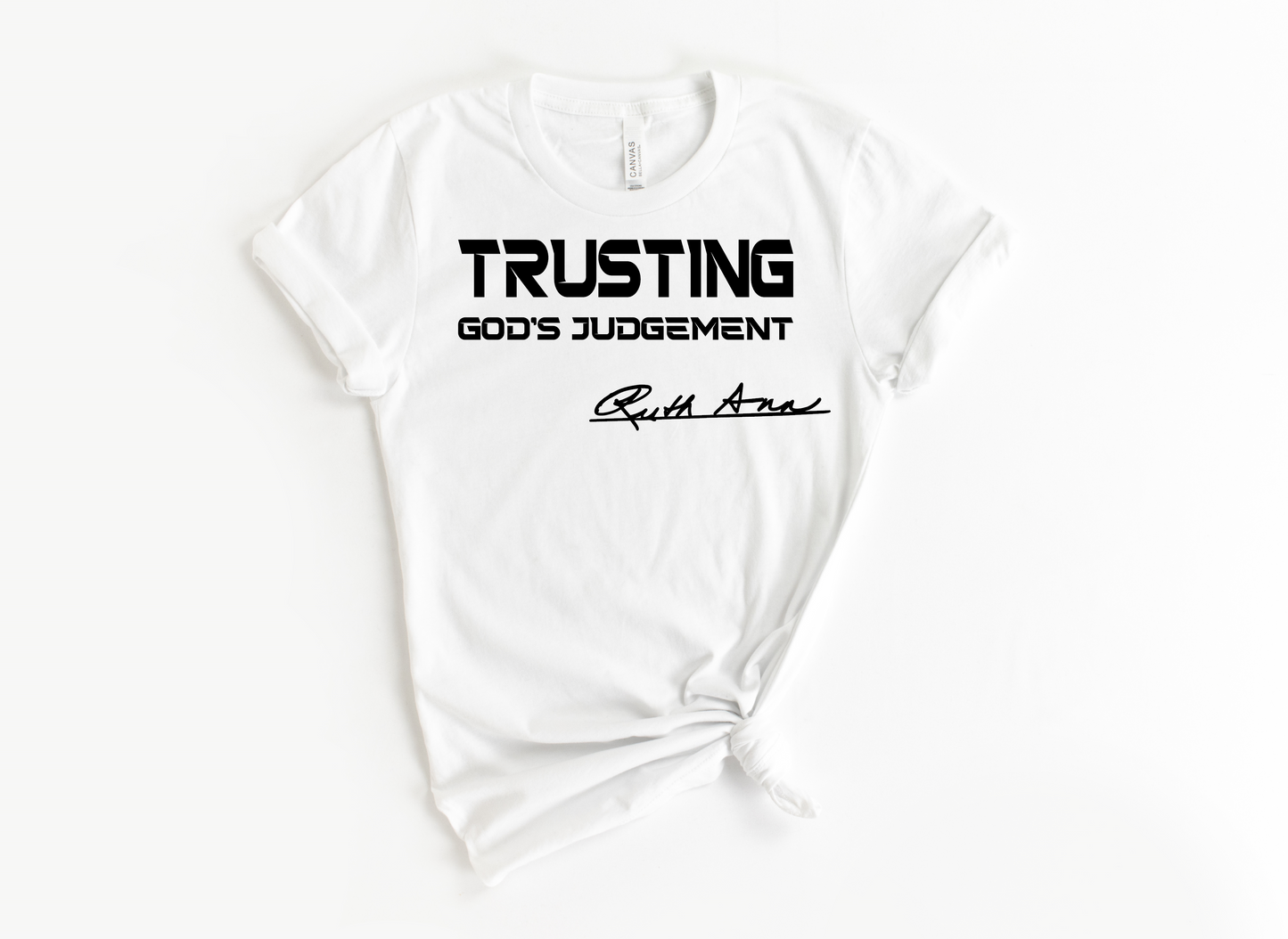 "MAMA SAID" - TRUSTING GOD'S JUDGEMENT - DESIGN 4