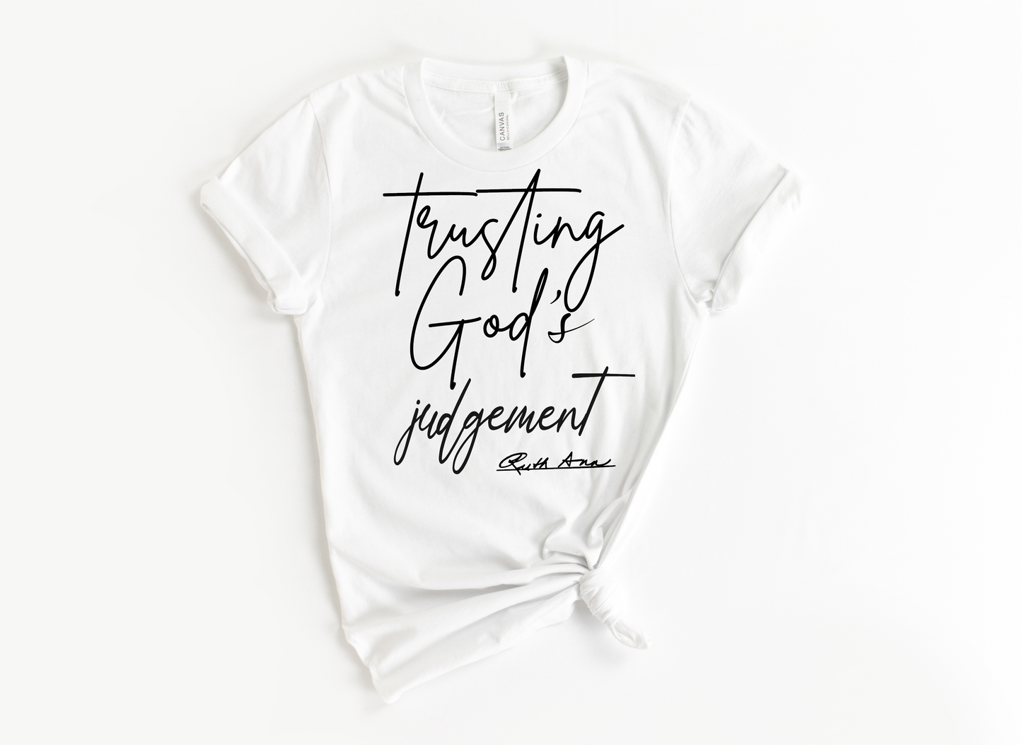 "MAMA SAID" - TRUSTING GOD'S JUDGEMENT - DESIGN 2