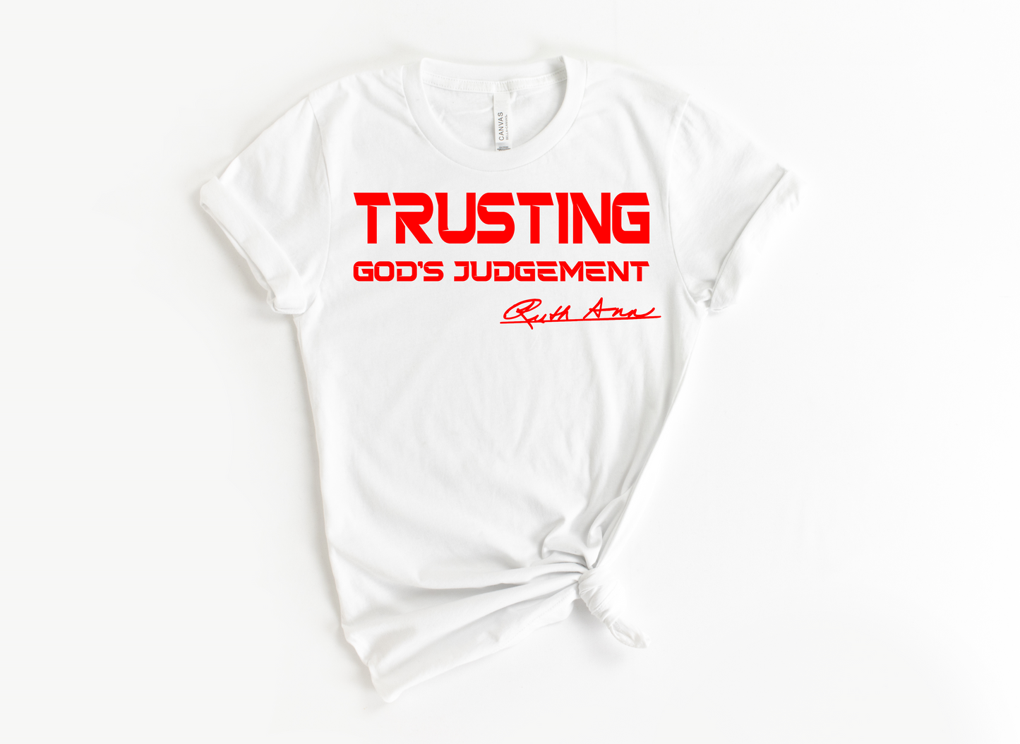 "MAMA SAID" - TRUSTING GOD'S JUDGEMENT - DESIGN 4