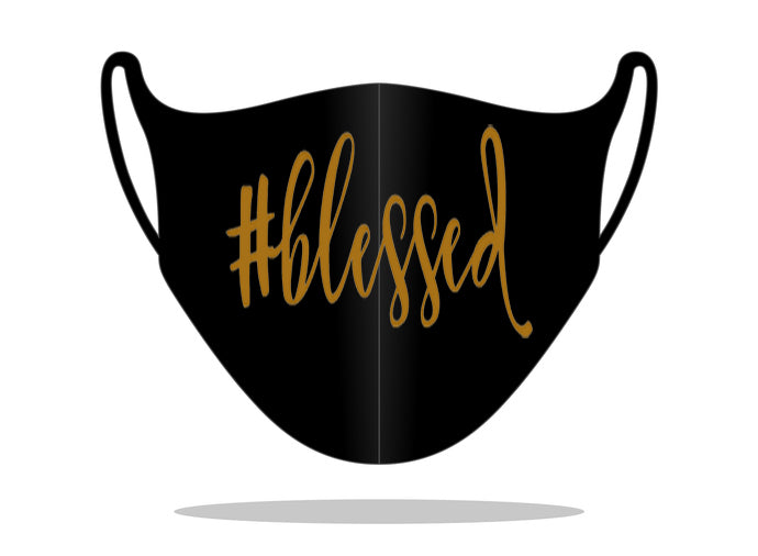 Custom Design Name/Text Face Mask
