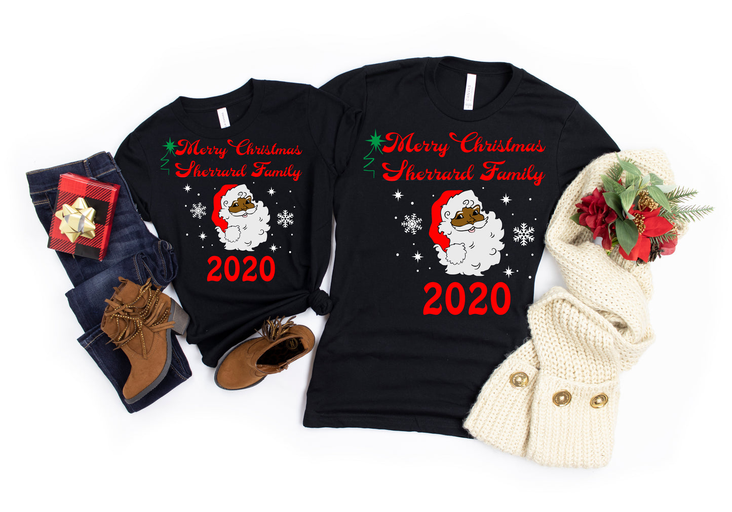 Merry Christmas Family Custom Shirts