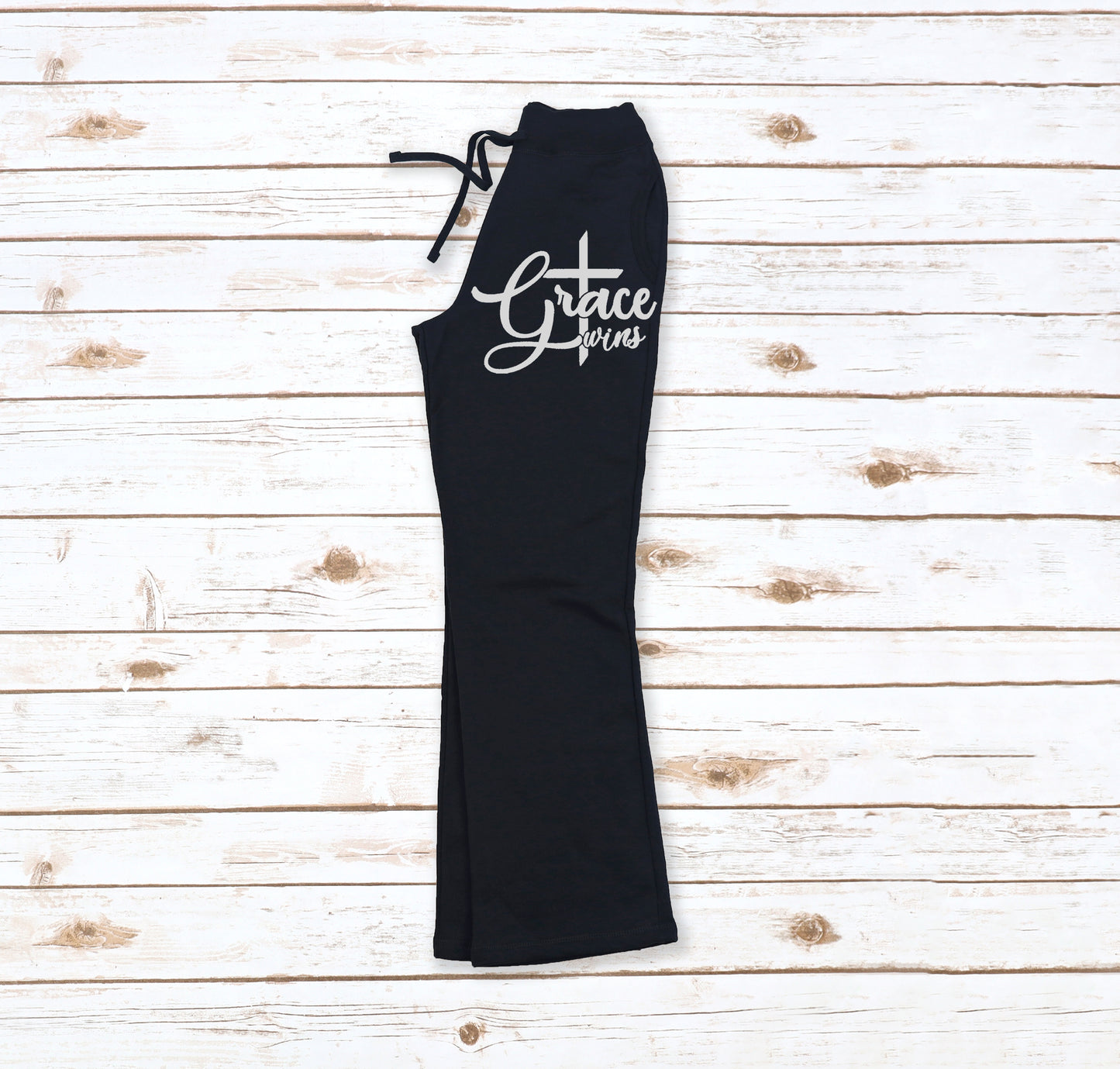 GRACE WINS- FLEECE CREW NECK SWEATSHIRT/PANT SET