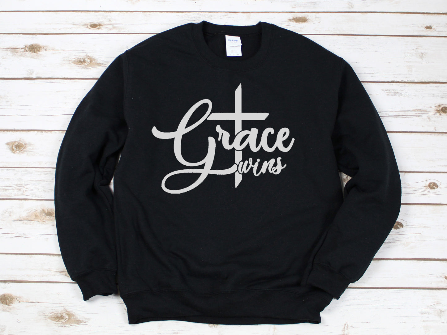 GRACE WINS- FLEECE CREW NECK SWEATSHIRT/PANT SET