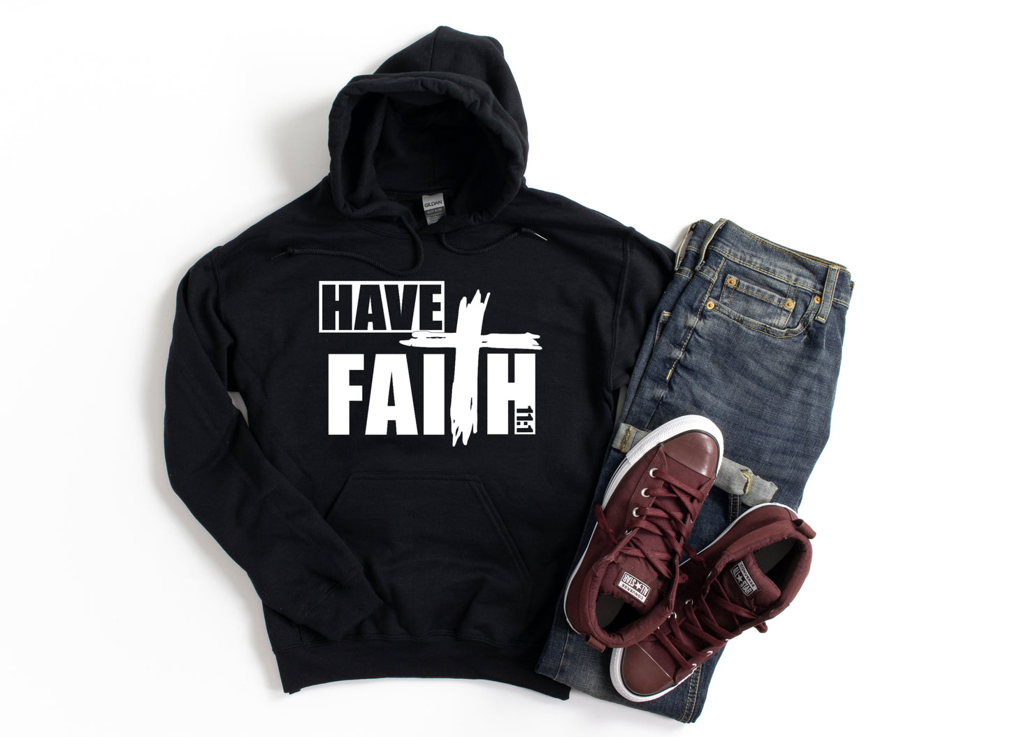 HAVE FAITH HOODIE-MEN
