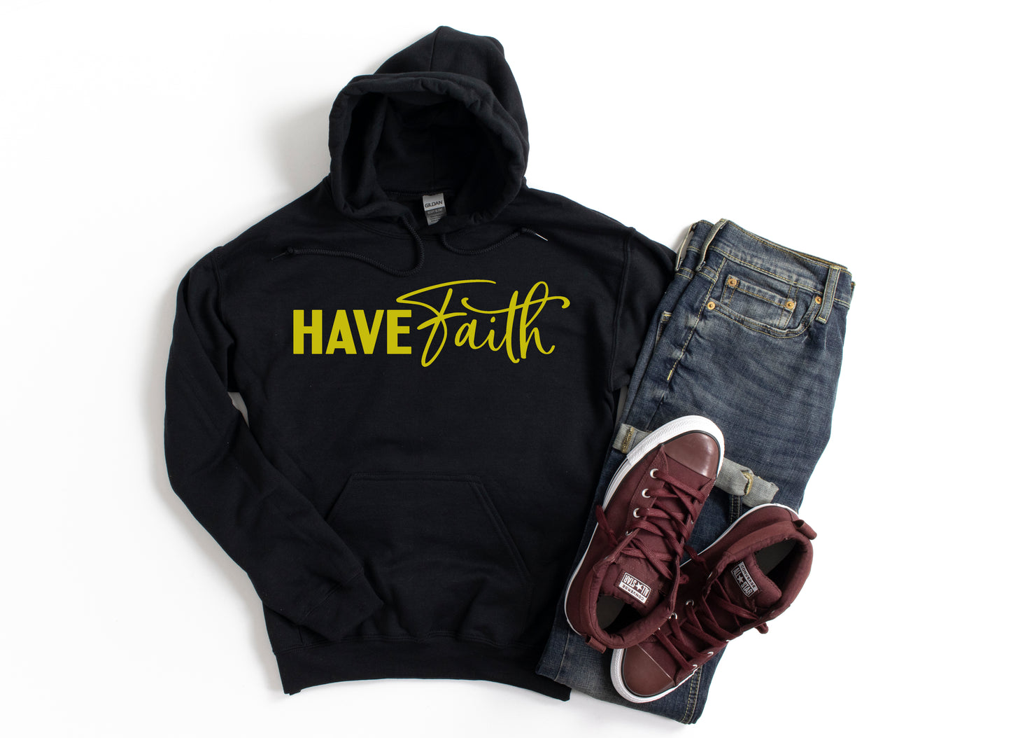 HAVE FAITH HOODIE-WOMEN