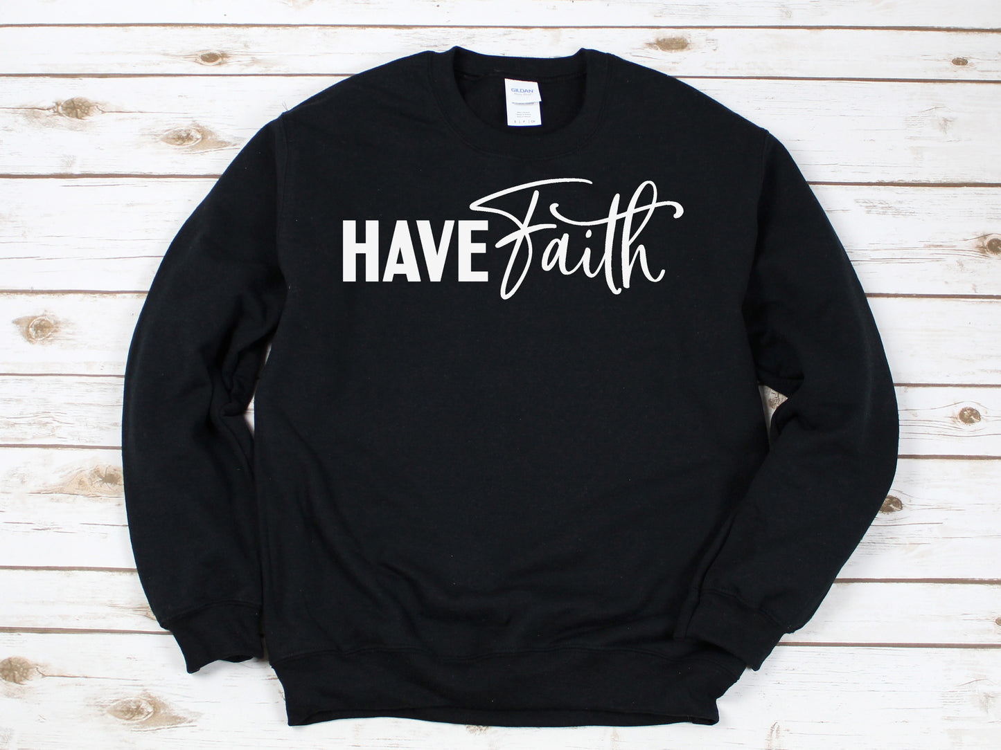HAVE FAITH SWEATSHIRT-WOMEN