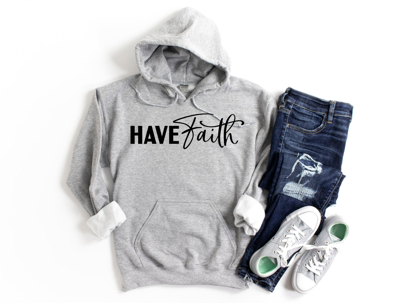 HAVE FAITH HOODIE-WOMEN