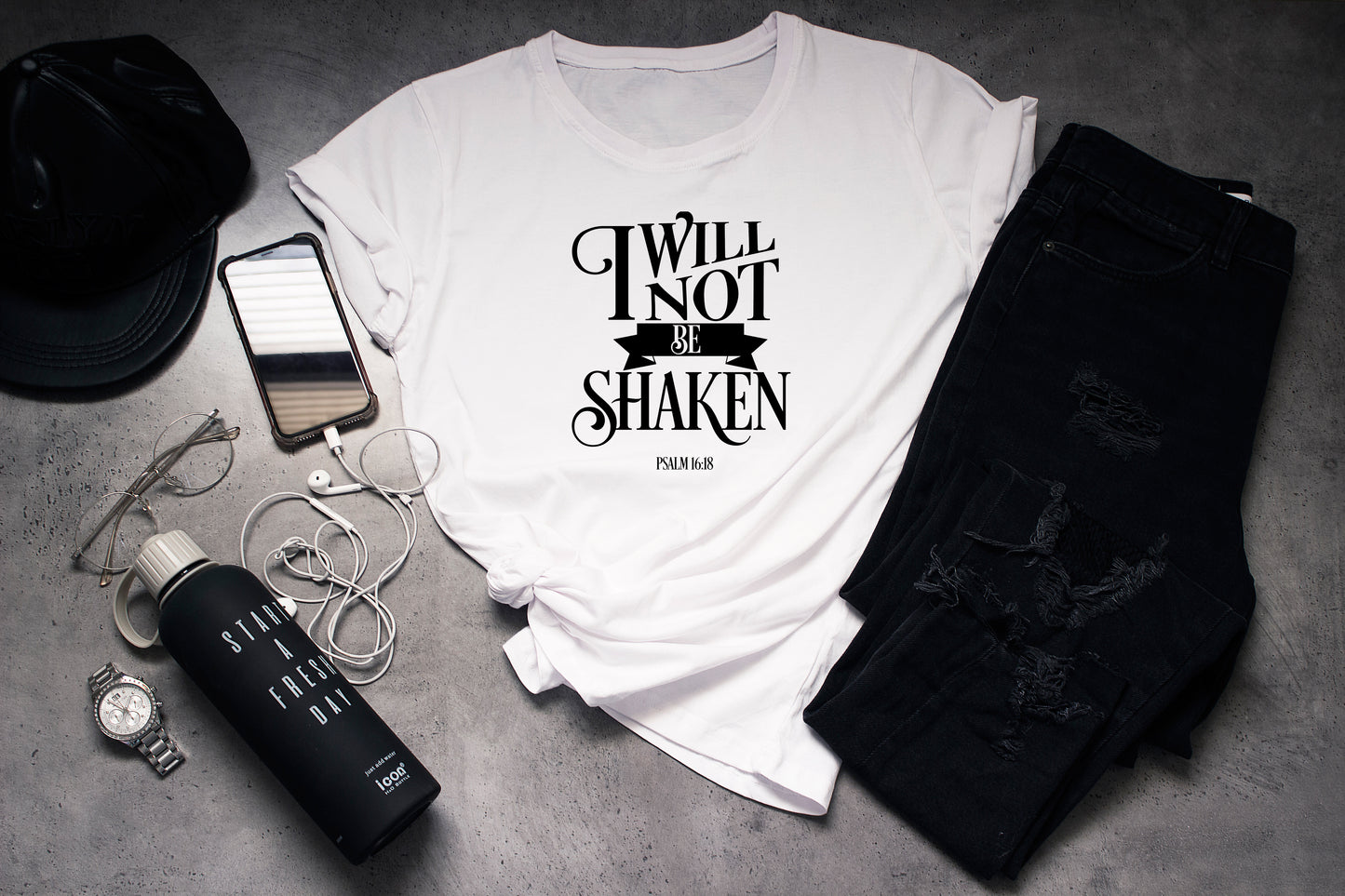I Will Not Be Shaken - Psalm 16:18