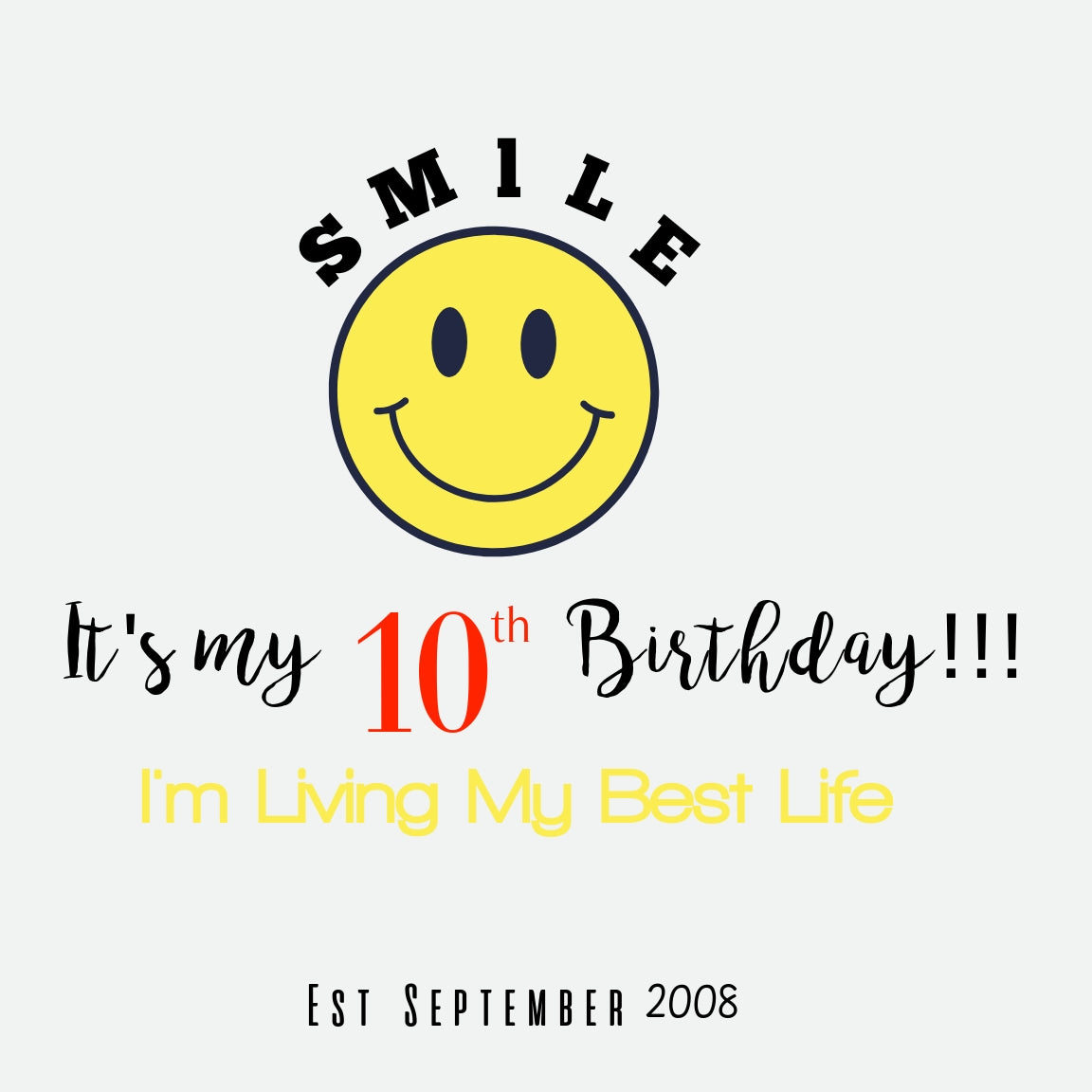 10th Birthday Tee