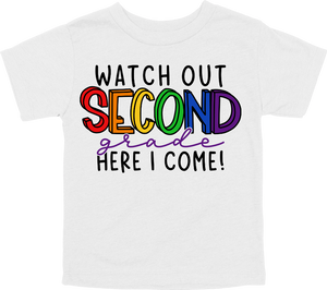 WATCH OUT SECOND GRADE HERE I COME! - DESIGN A