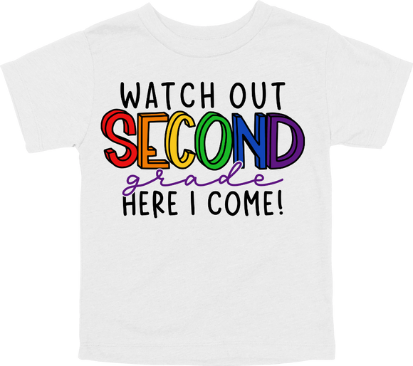 WATCH OUT SECOND GRADE HERE I COME! - DESIGN A