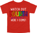 WATCH OUT FOURTH GRADE HERE I COME! - DESIGN A