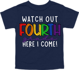 WATCH OUT FOURTH GRADE HERE I COME! - DESIGN A