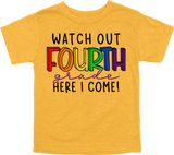 WATCH OUT FOURTH GRADE HERE I COME! - DESIGN A