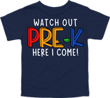 WATCH OUT PRE-K HERE I COME! - DESIGN A