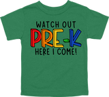 WATCH OUT PRE-K HERE I COME! - DESIGN A