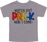 WATCH OUT PRE-K HERE I COME! - DESIGN A