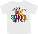 WATCH OUT PRE-SCHOOL HERE I COME! - DESIGN A