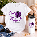 Sis, Go Tell It Tee + Tumbler Bundle
