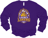 LEGACY LAKERS LONG SLEEVE TEES