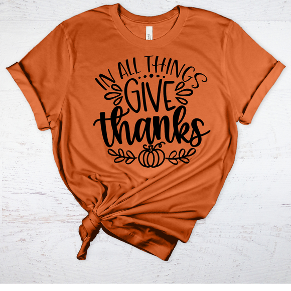 ** NOVEMBER 2024 THEME** IN ALL THINGS GIVE THANKS  - DESIGN 1