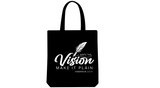 WRITE THE VISION ~ MAKE IT PLAIN ~ HABAKKUK 2:2 TOTE BAG