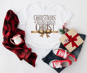 CHRISTMAS BEGINS WITH CHRIST