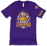 CUSTOMIZE LEGACY LAKERS PLAYERS NAME_NUMBER