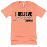 I Believe God's Word Still Stands - Grace & Gold Tees