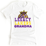 **NEW**LEGACY LAKERS GRANDMA+ PLAYER NUMBER
