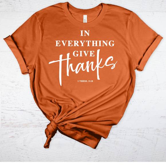 ** NOVEMBER 2024 THEME** IN ALL THINGS GIVE THANKS - I THESSALONIANS 5:18 - DESIGN 3