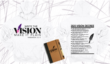 WRITE THE VISION ~ MAKE IT PLAIN ~ HABAKKUK 2:2-3 HOODIE SWEATSHIRT DESIGN 4 - STANDARD DECREE ON THE BACK