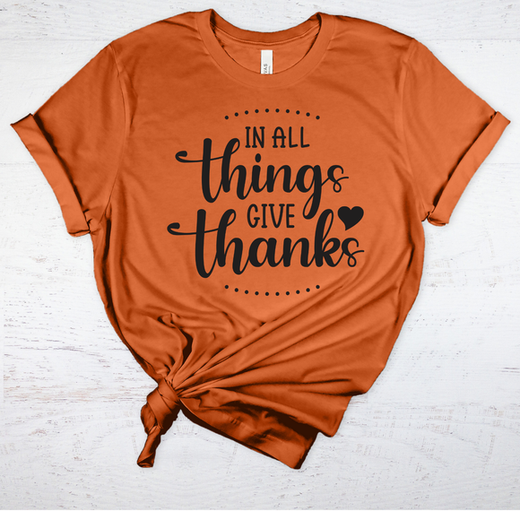 ** NOVEMBER 2024 THEME** IN ALL THINGS GIVE THANKS  - DESIGN 2