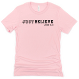 Just Believe John 3:16 - Varsity Faith Tees