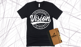 VISION TRANSCENDS SIGHT - DISTRESSED DESIGN 2