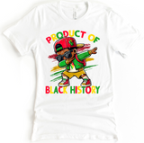 **NEW**PRODUCT OF BLACK HISTORY BOY TEE