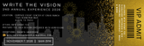Write The Vision 2nd Annual Experience 2026 | VIP Admission