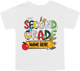 SECOND GRADE RULER - CUSTOMIZE NAME IN THE COMMENT SECTION