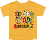 SECOND GRADE RULER - CUSTOMIZE NAME IN THE COMMENT SECTION