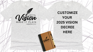 WRITE THE VISION - STARTER BUNDLE 1 (TEE_JOURNAL_PEN_TOTE)